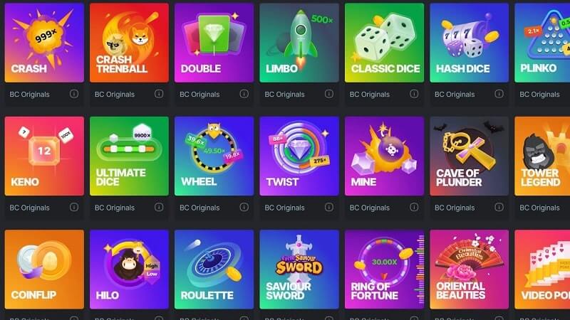 Descubre la emoción de BC.Game México